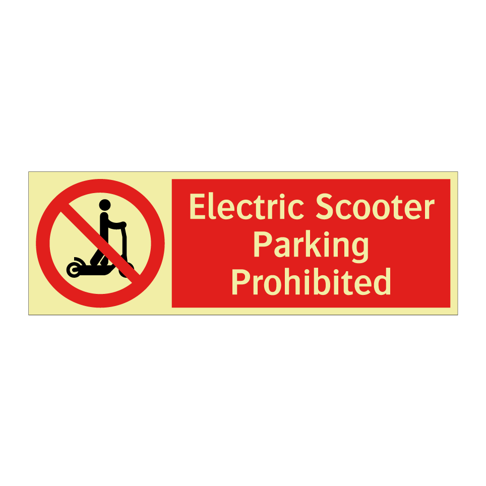 Electric Scooter Parking Prohibited