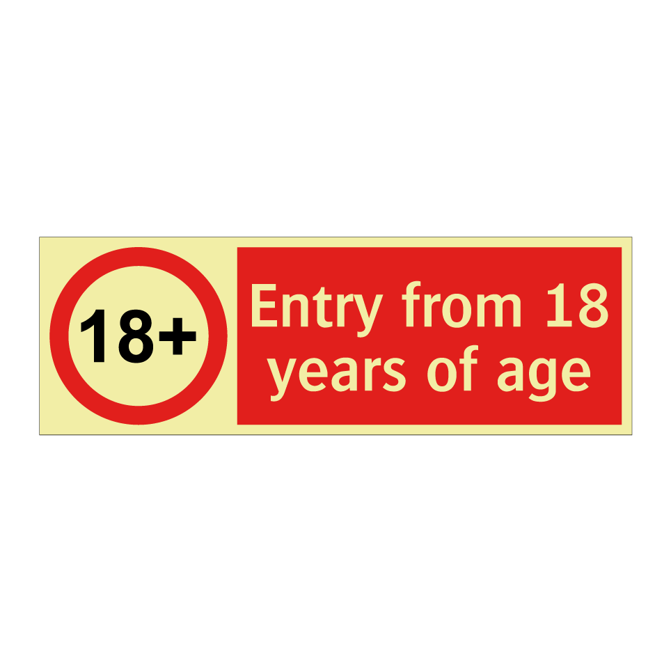 Entry from 18 years of age