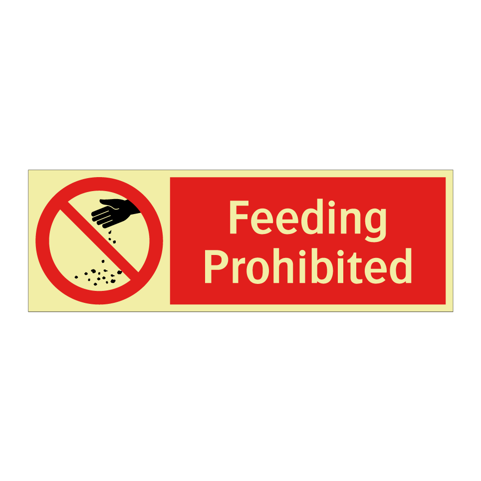 Feeding Prohibited
