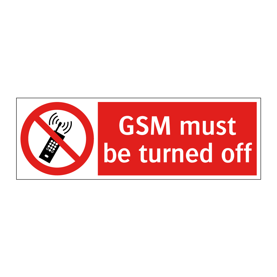 GSM must be turned off