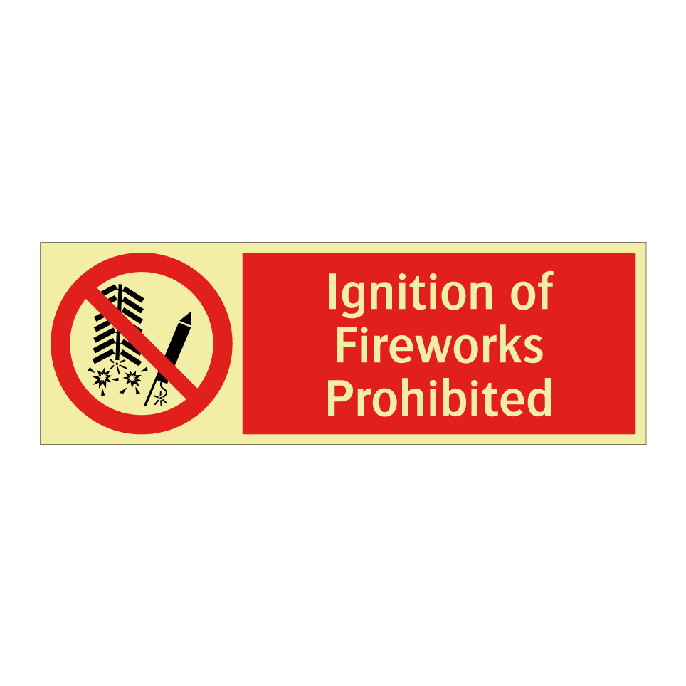 Ignition of Fireworks Prohibited