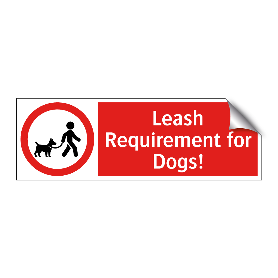 Leash Requirement for Dogs!