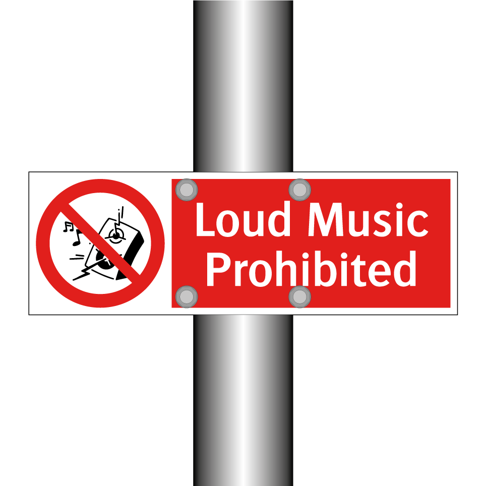 Loud Music Prohibited