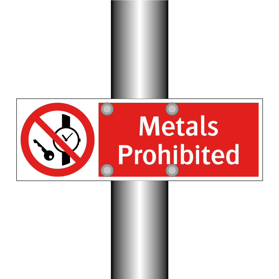 Metals Prohibited
