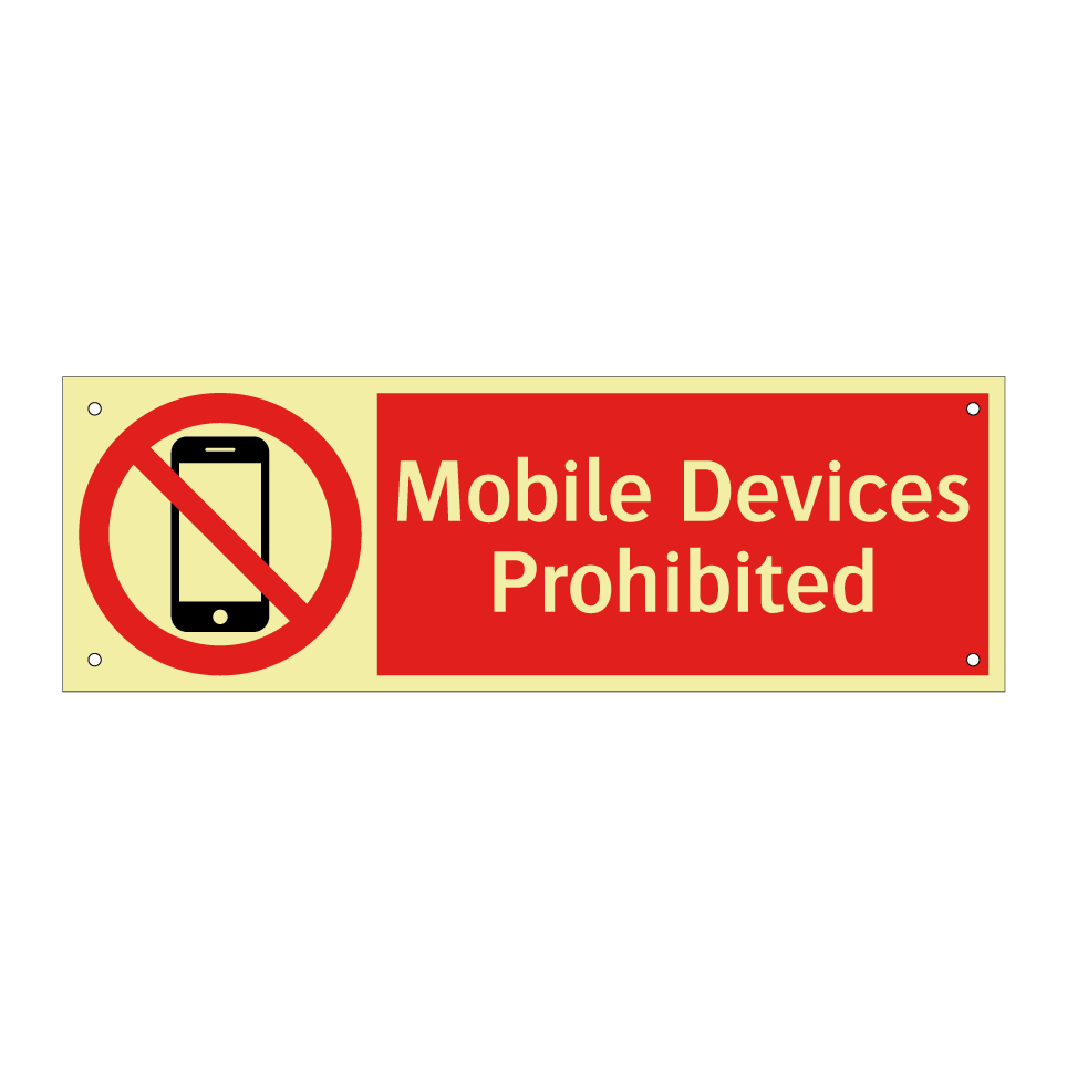 Mobile Devices Prohibited