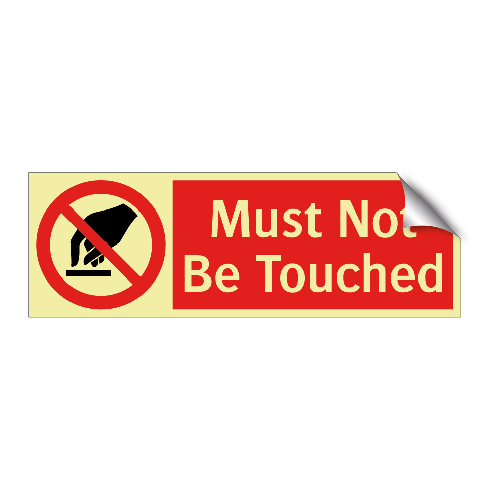 Must Not Be Touched