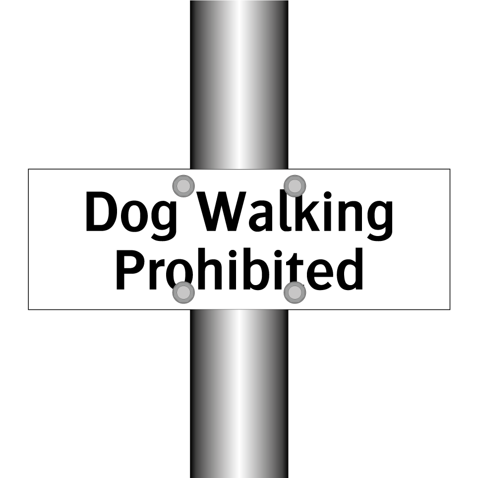 Dog Walking Prohibited