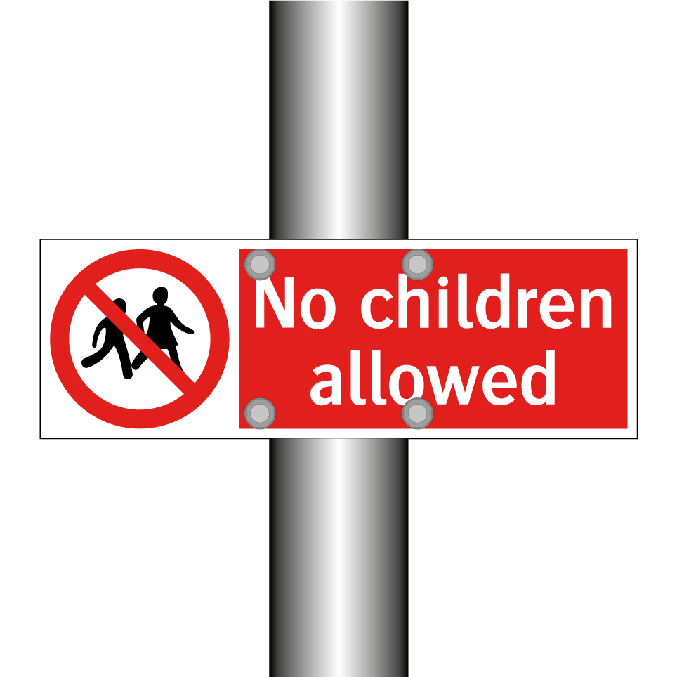 No children allowed