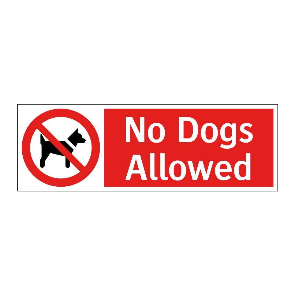 No Dogs Allowed