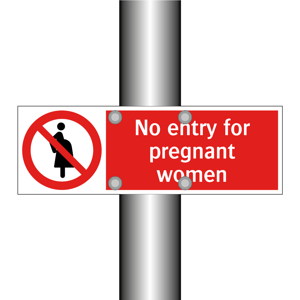 No entry for pregnant women