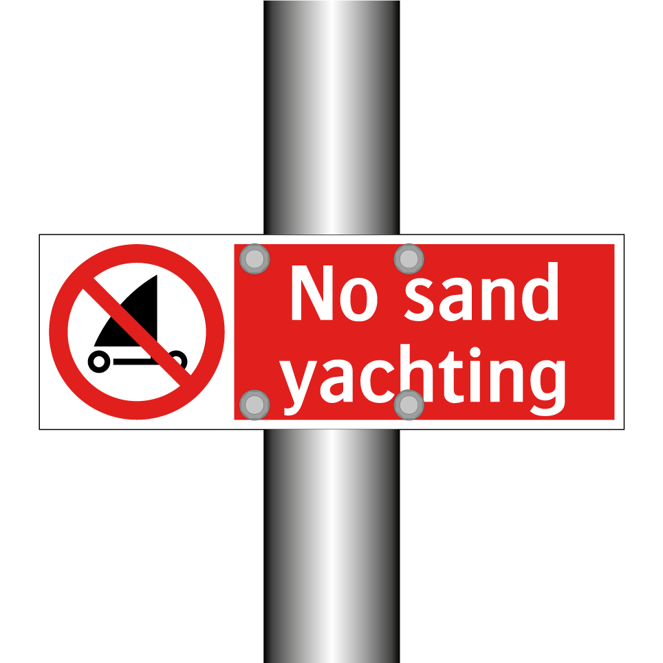 No sand yachting