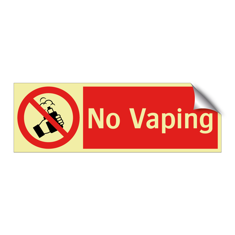 No Vaping