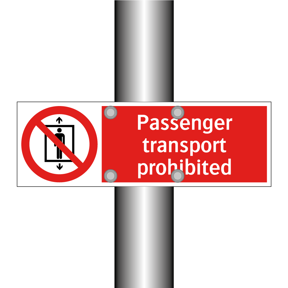 Passenger transport prohibited