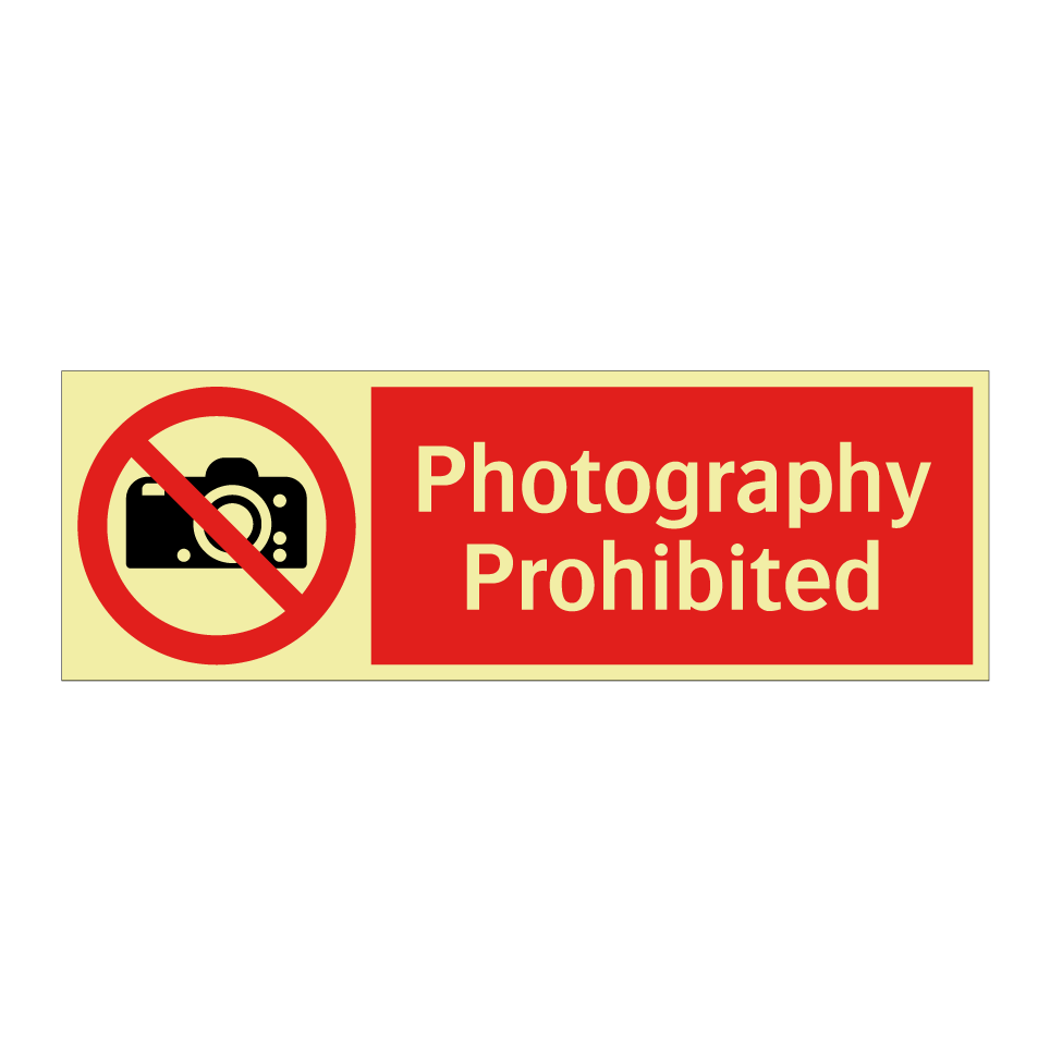 Photography Prohibited