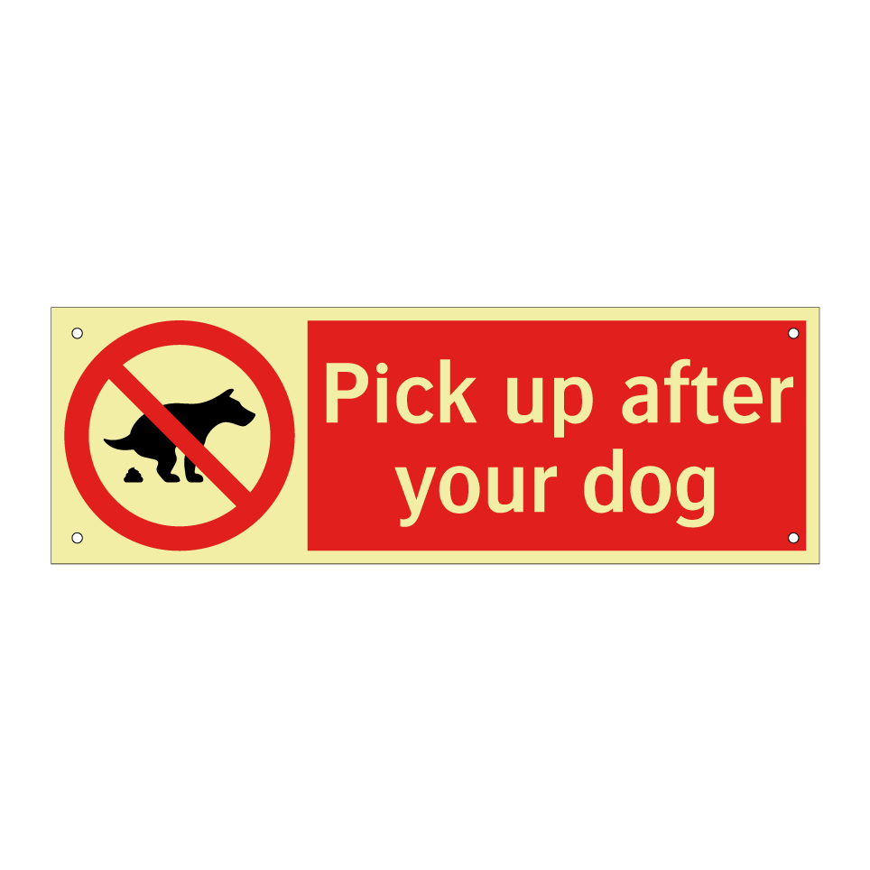 Pick up after your dog