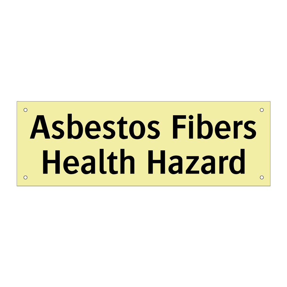 Asbestos Fibers Health Hazard