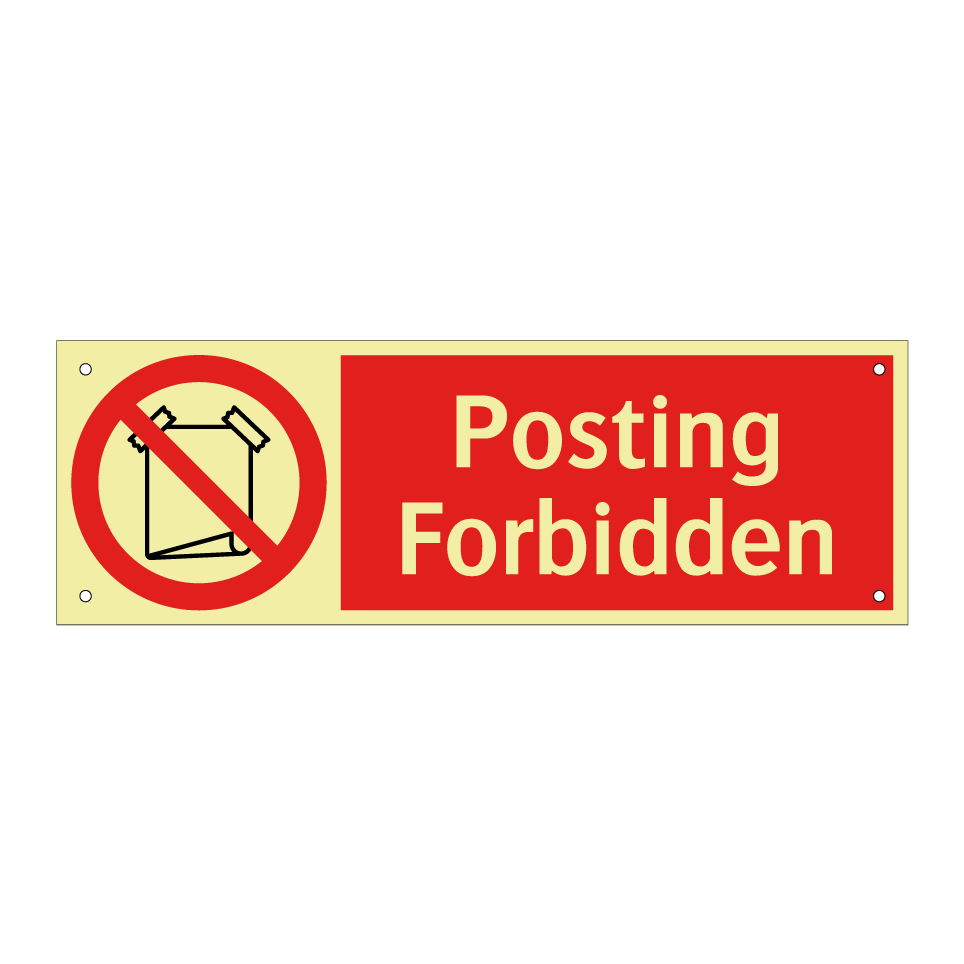 Posting Forbidden