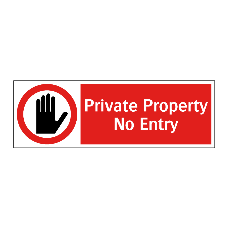 Private Property No Entry