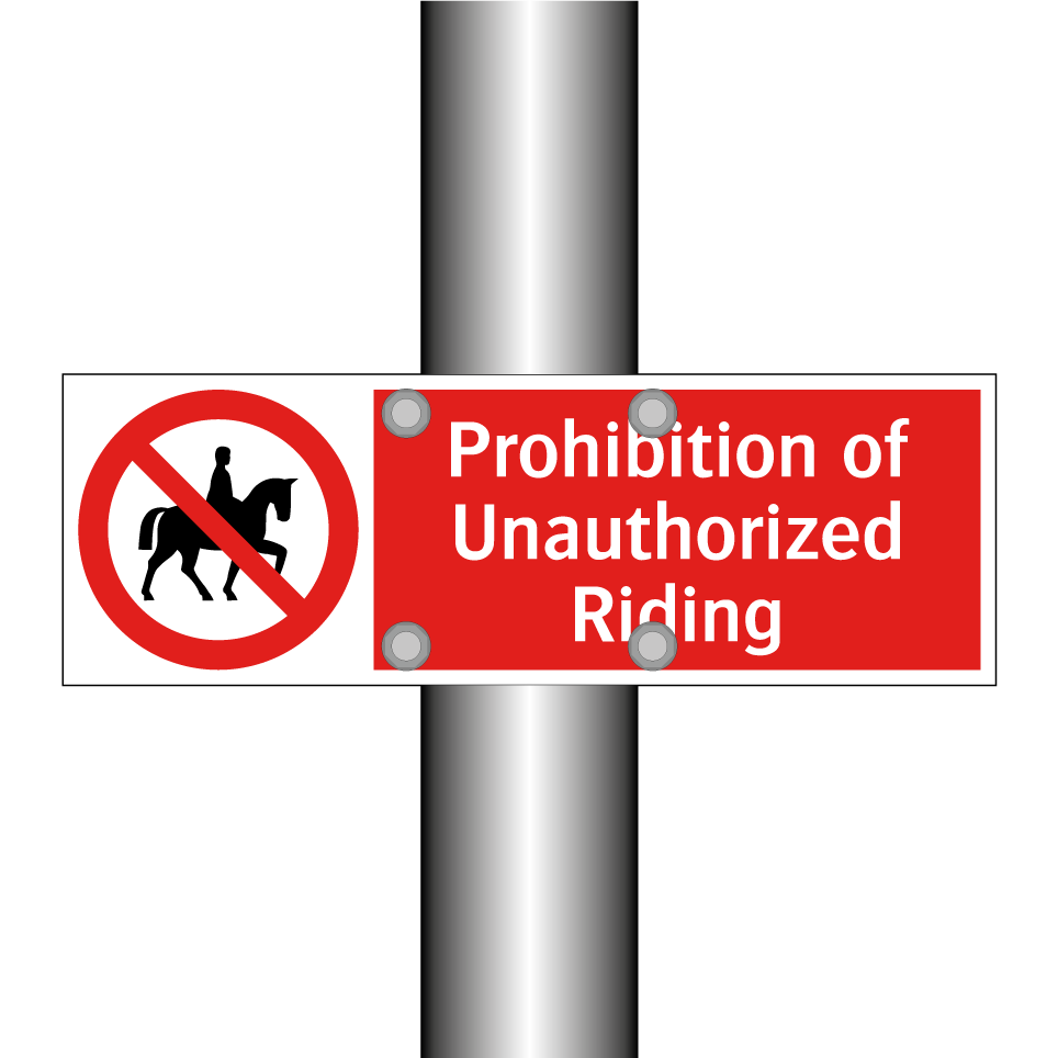 Prohibition of Unauthorized Riding