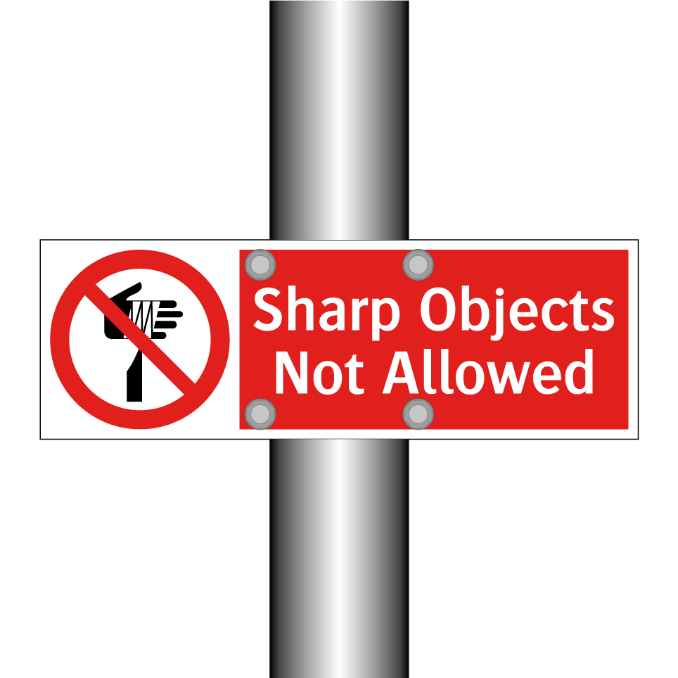 Sharp Objects Not Allowed