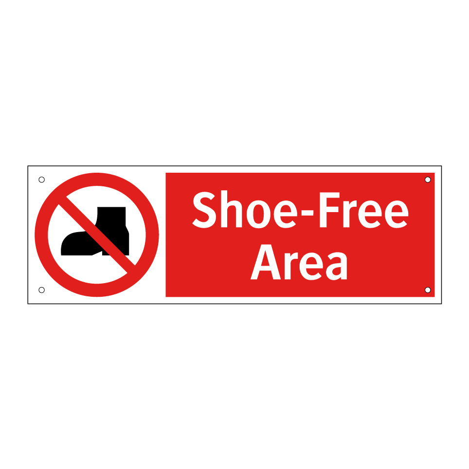 Shoe-Free Area