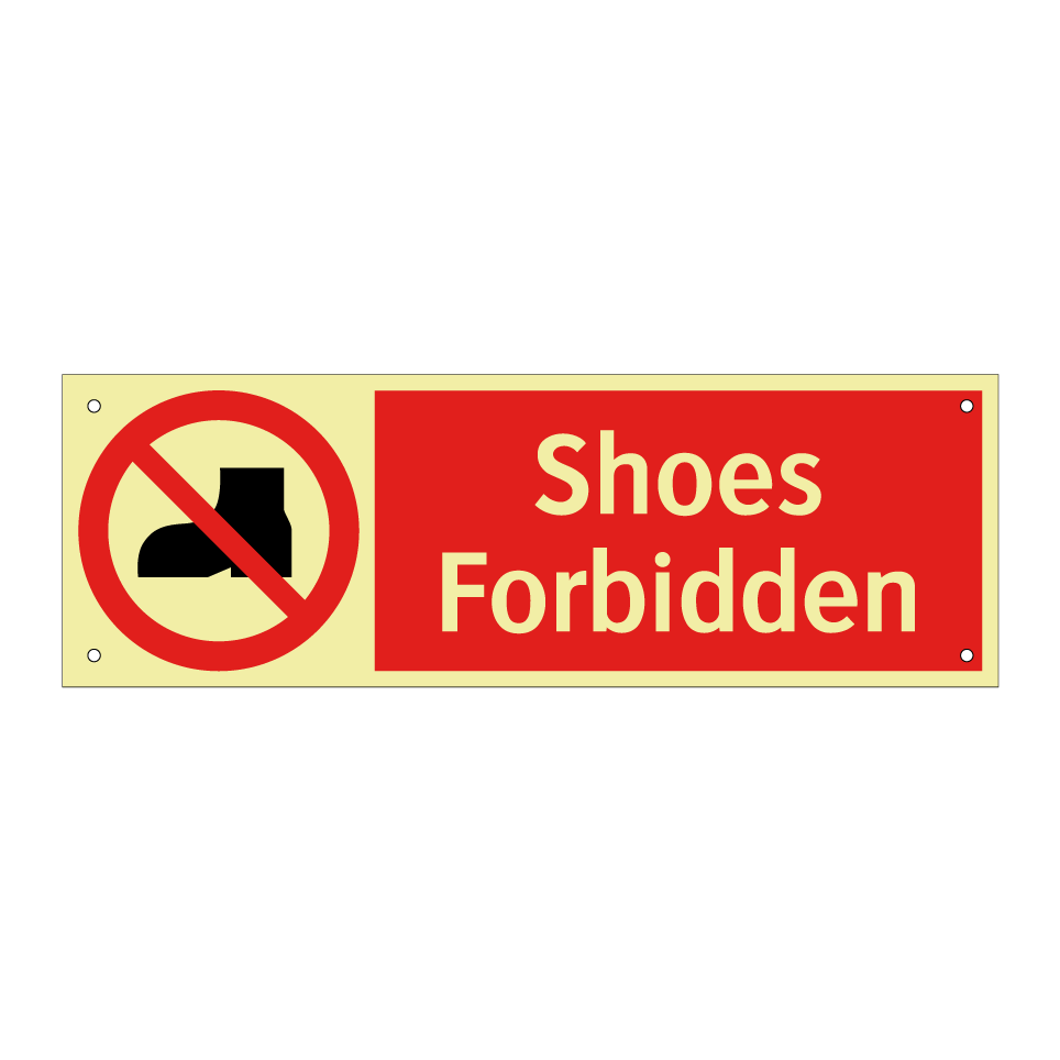 Shoes Forbidden