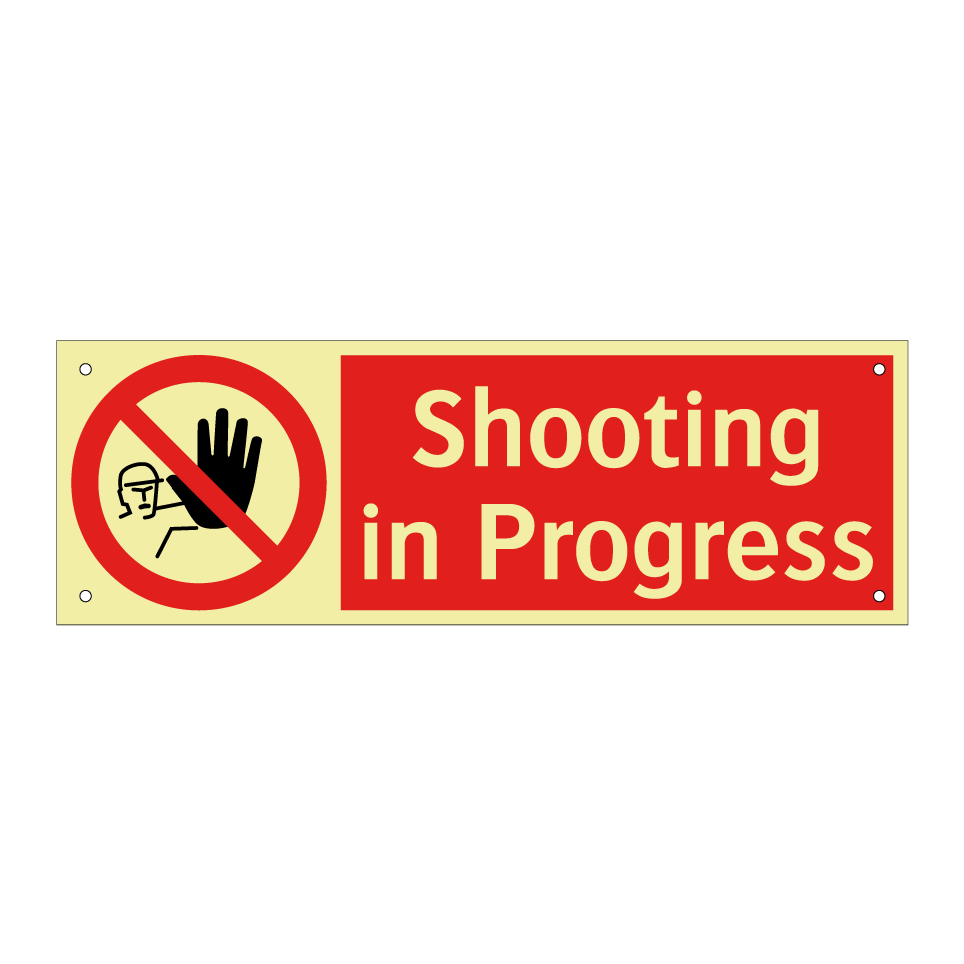 Shooting in Progress