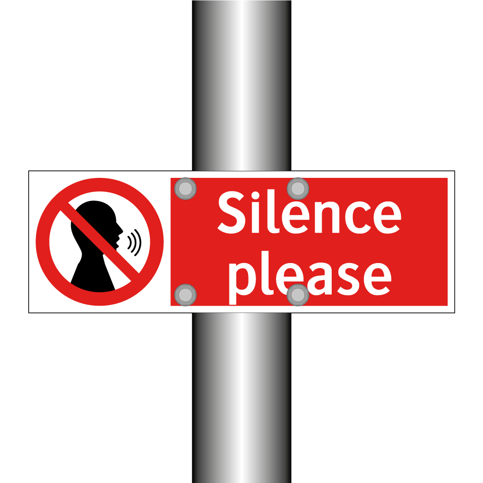 Silence please