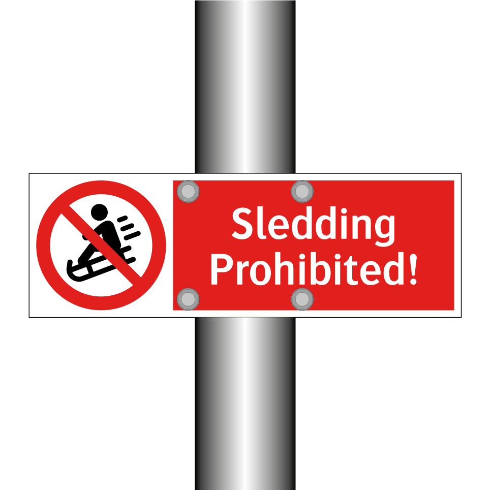 Sledding Prohibited!