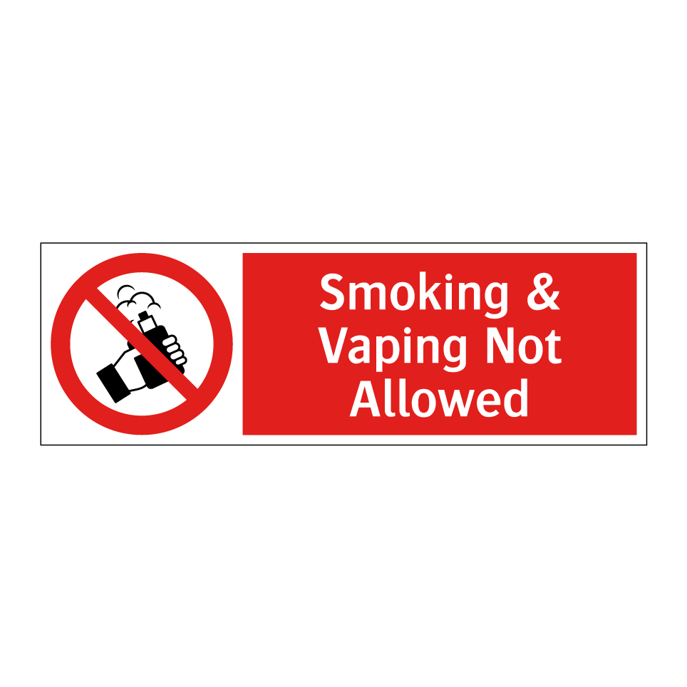 Smoking & Vaping Not Allowed