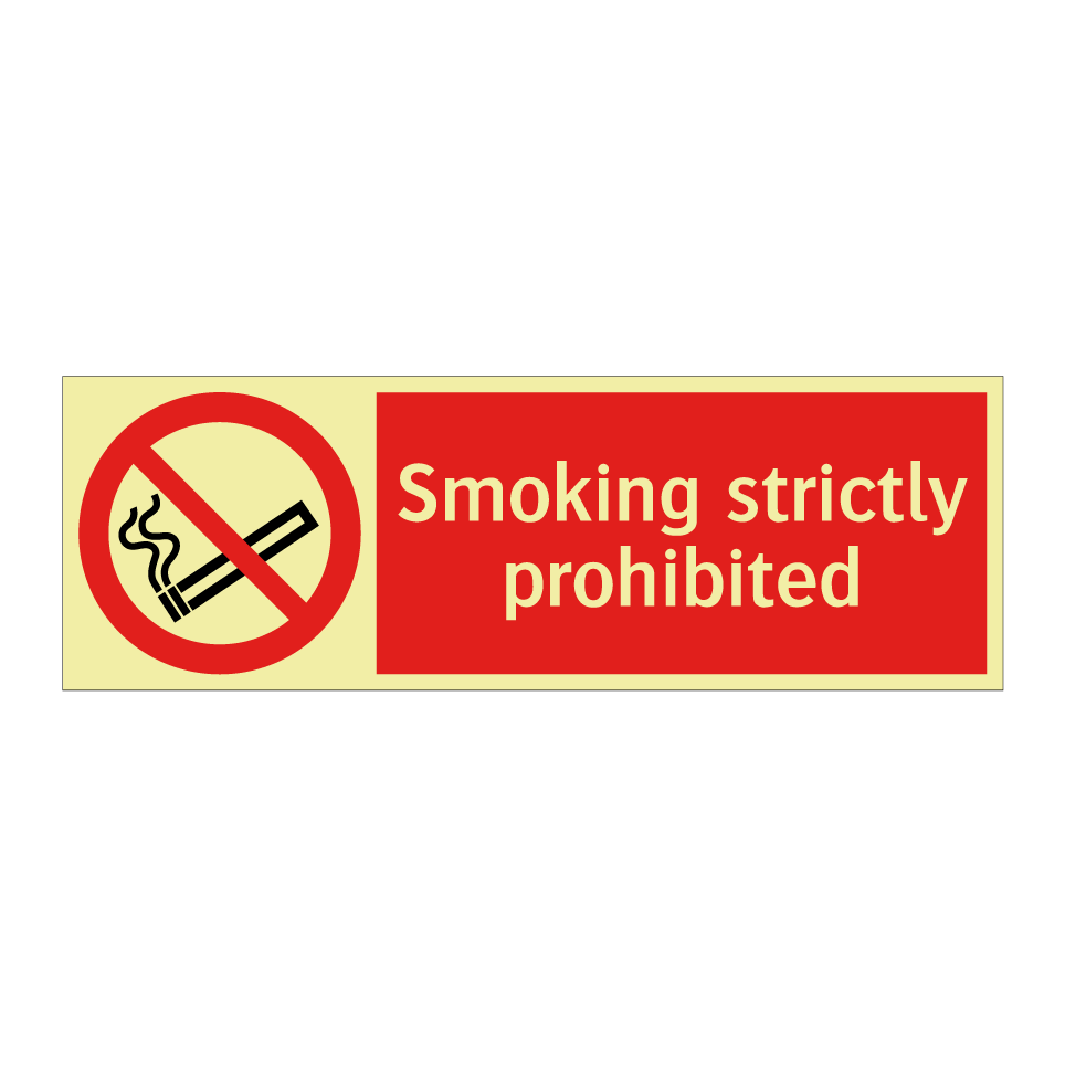 Smoking strictly prohibited
