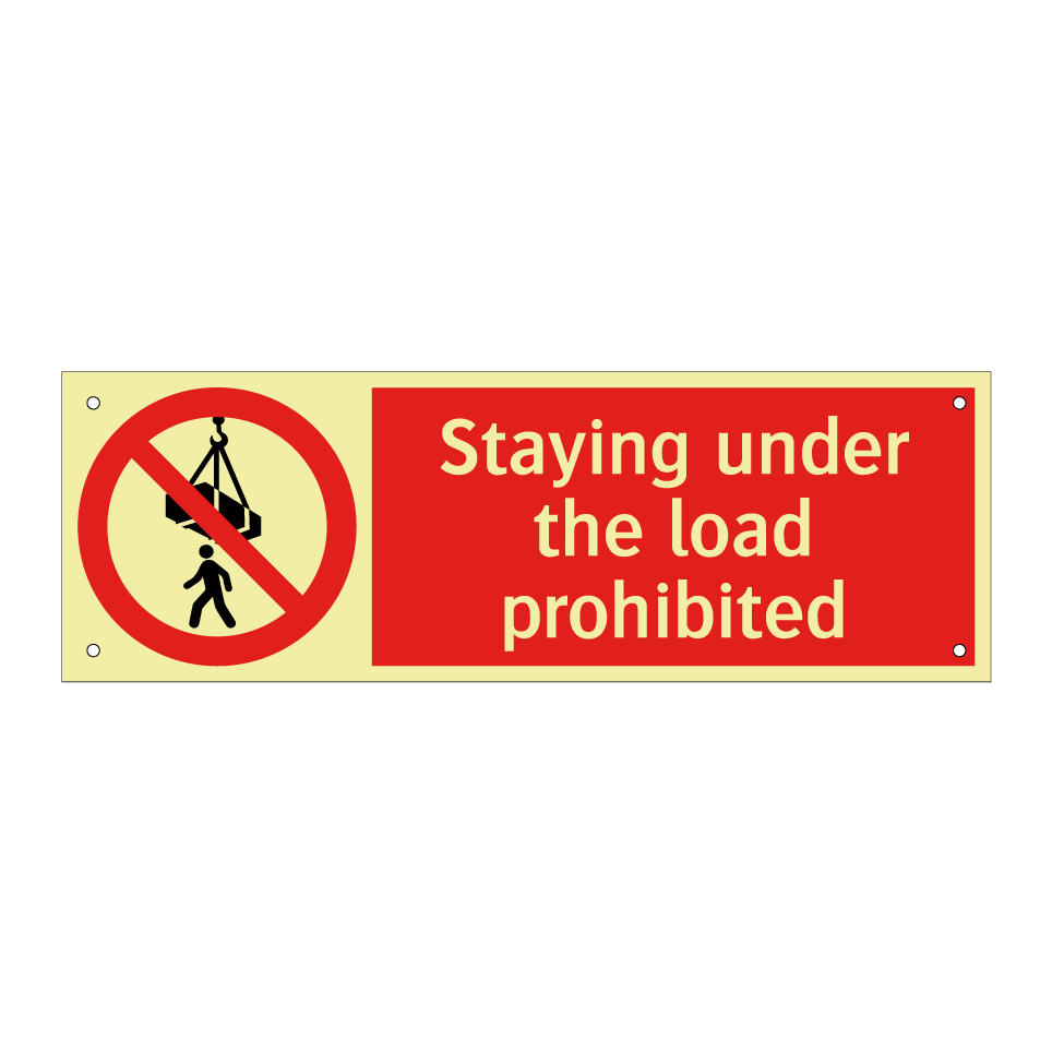 Staying under the load prohibited