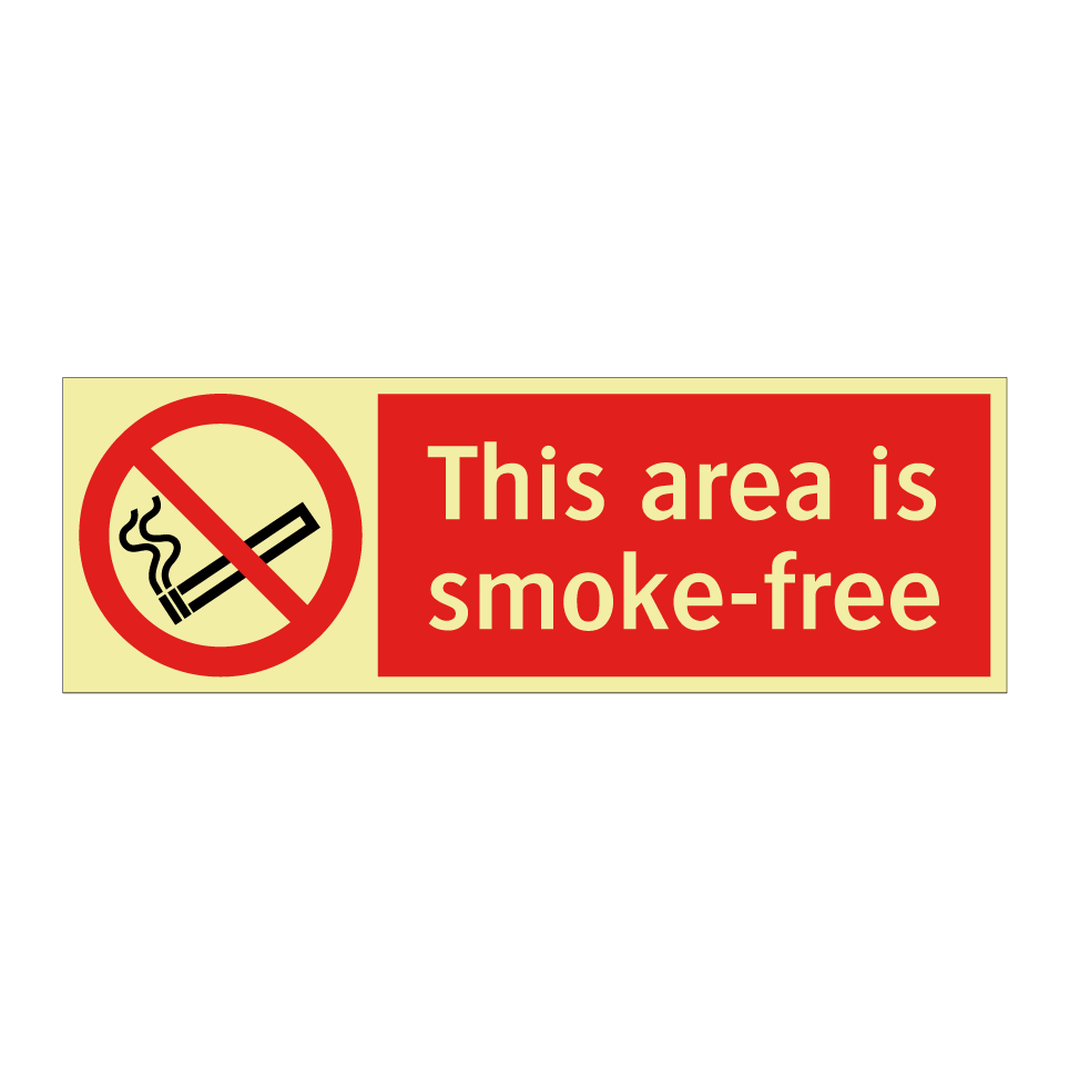 This area is smoke-free