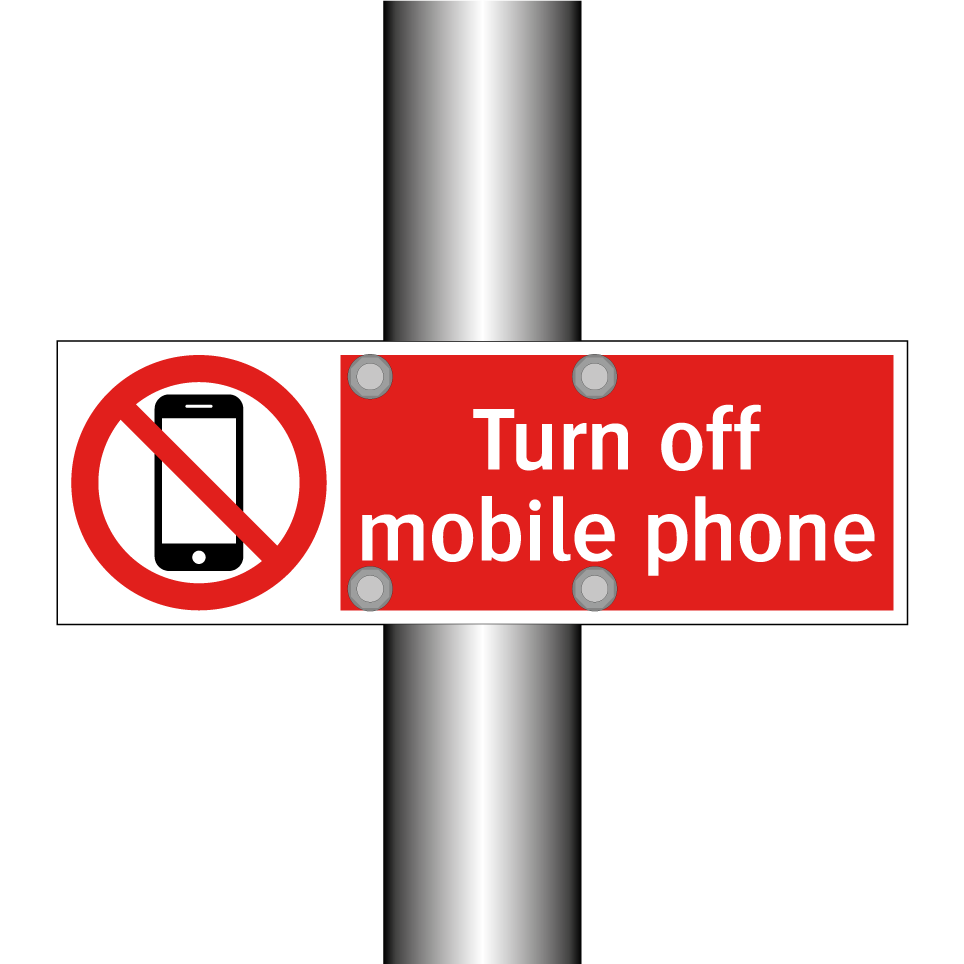Turn off mobile phone