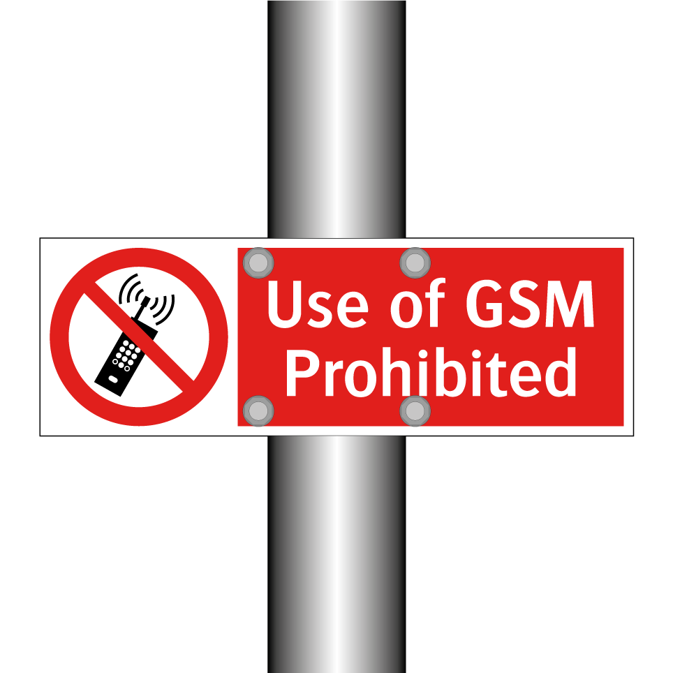 Use of GSM Prohibited