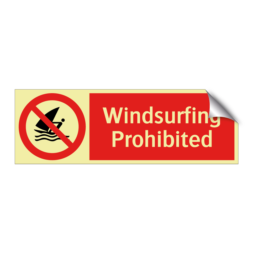Windsurfing Prohibited