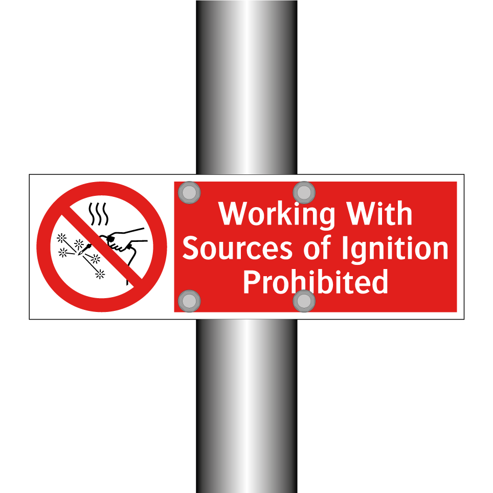 Working With Sources of Ignition Prohibited