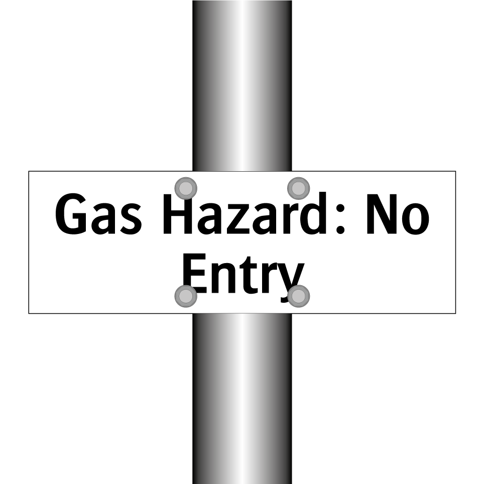 Gas Hazard: No Entry