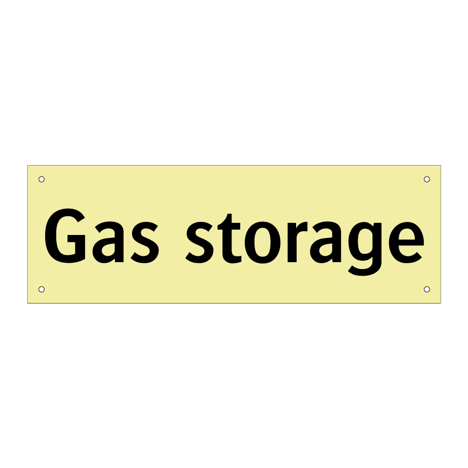 Gas storage