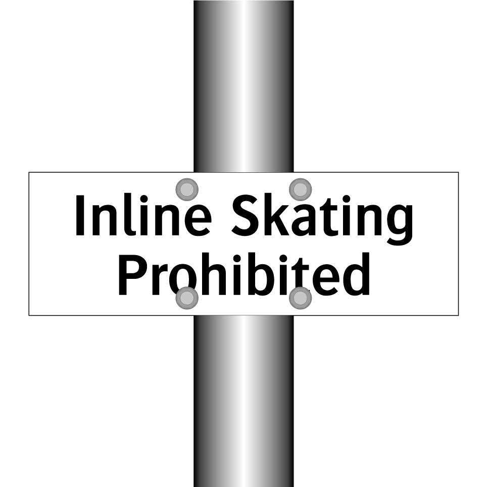 Inline Skating Prohibited