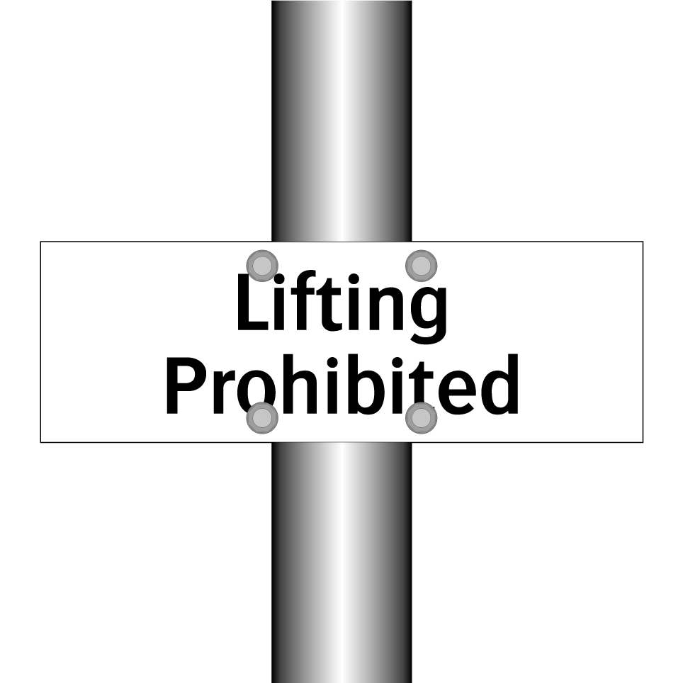 Lifting Prohibited