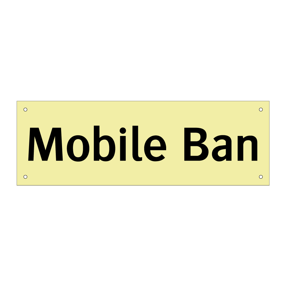 Mobile Ban