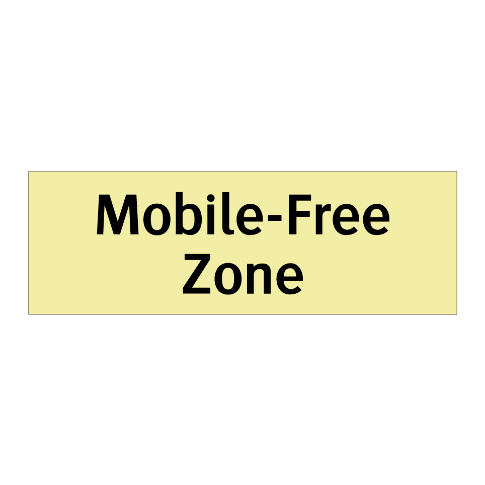 Mobile-Free Zone