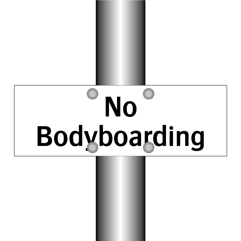 No Bodyboarding