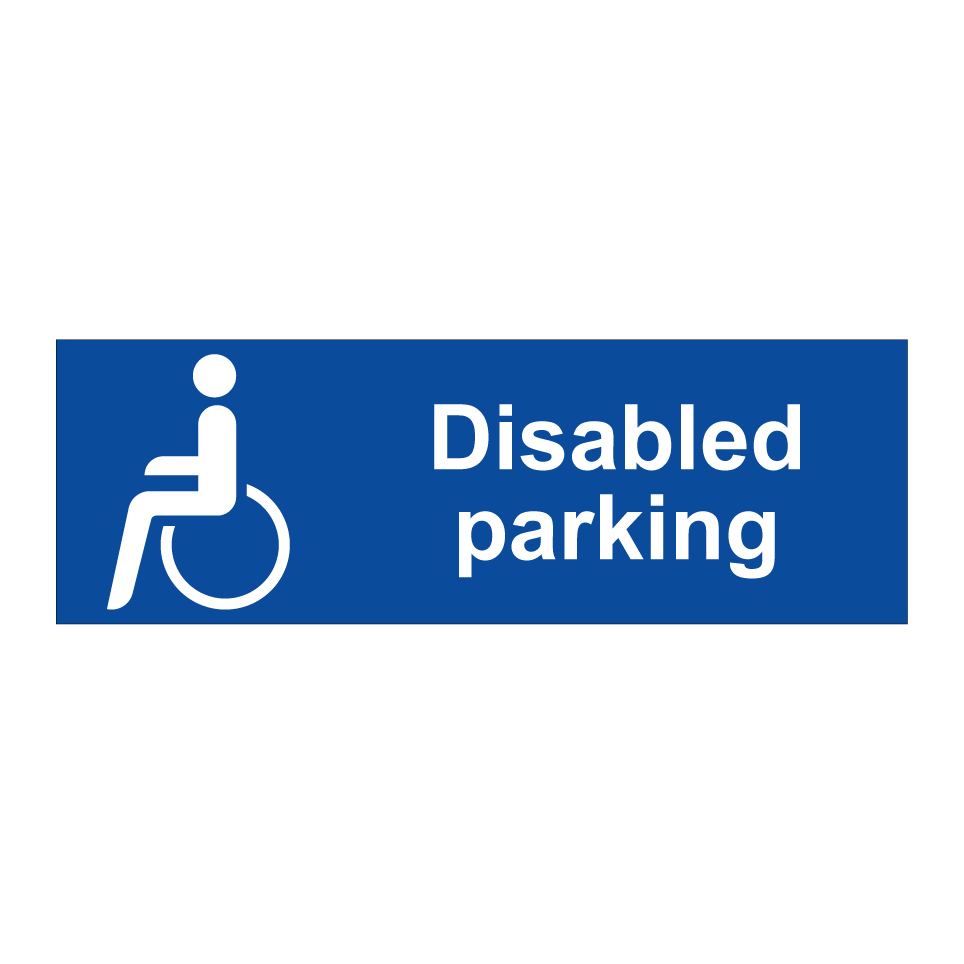 Disabled parking