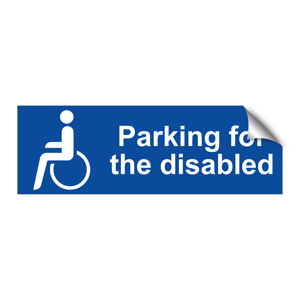 Parking for the disabled