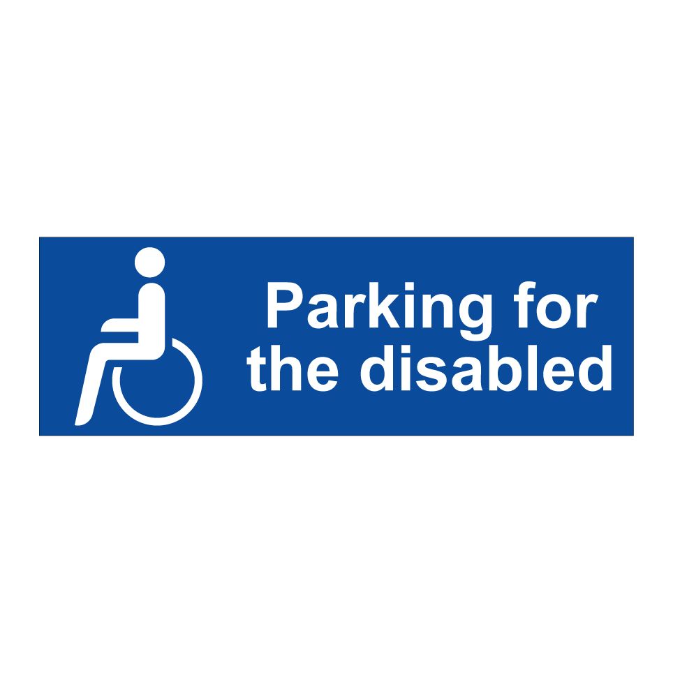 Parking for the disabled