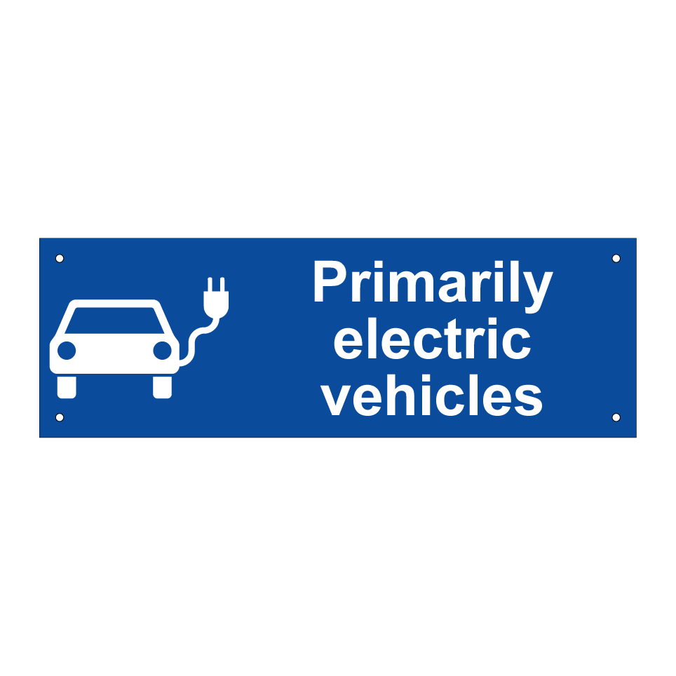 Primarily electric vehicles
