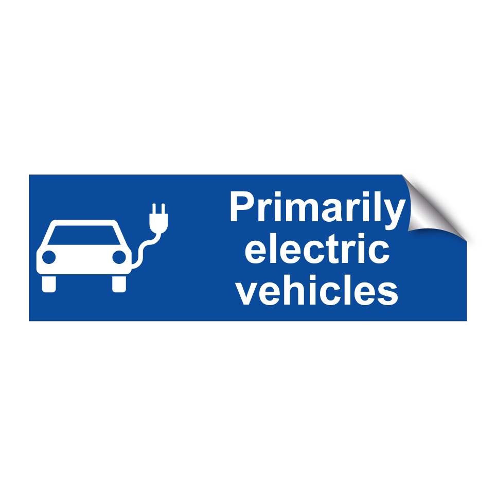 Primarily electric vehicles