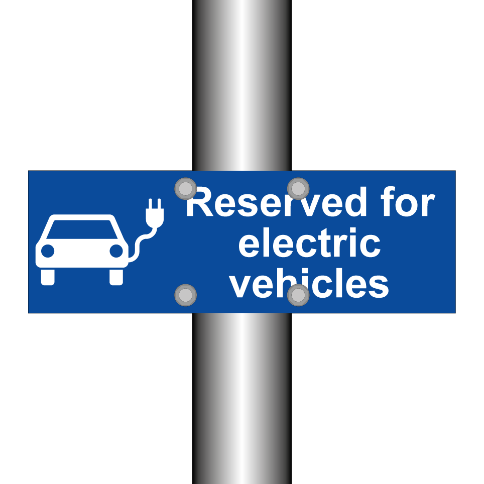 Reserved for electric vehicles